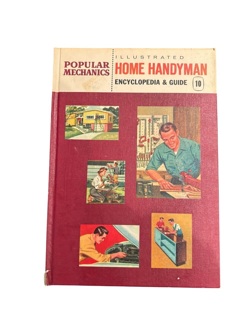 Vintage 1961 Popular Mechanics Home Handyman Encyclopedia & Guide, Vol. 10, HC